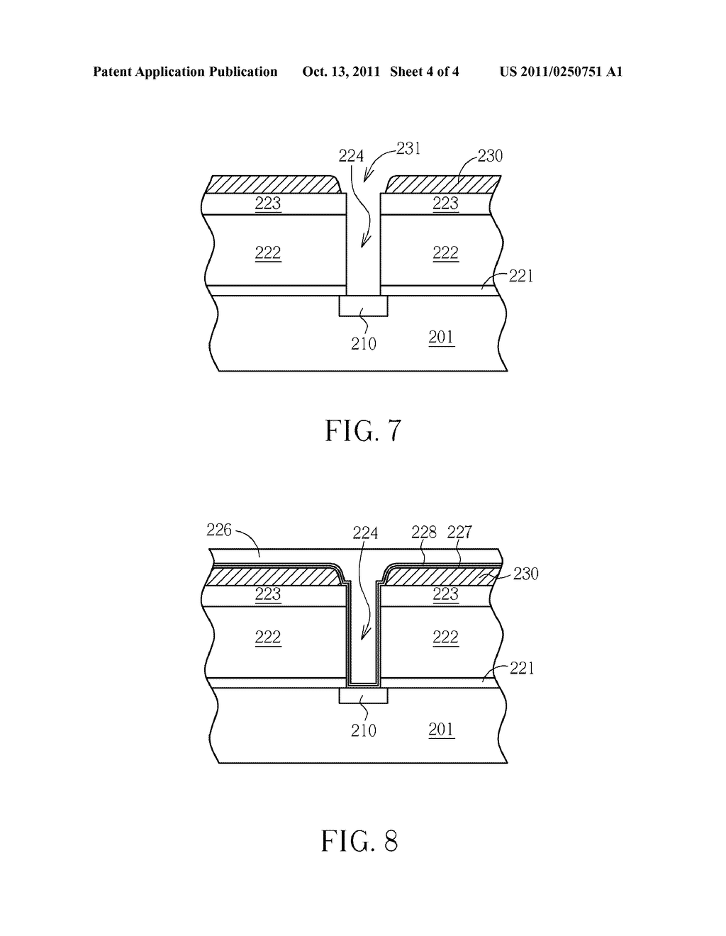 METHOD FOR FILLING METAL - diagram, schematic, and image 05