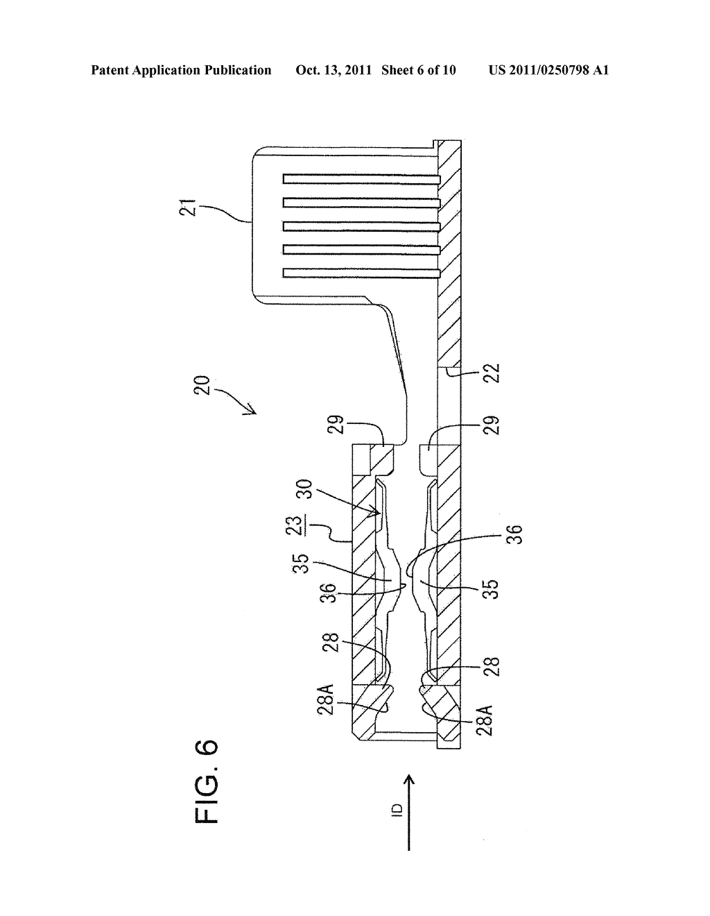 TERMINAL FITTING CONNECTING STRUCTURE - diagram, schematic, and image 07