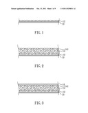 MULTI-LAYERED MATERIAL AND A METHOD FOR MAKING THE SAME diagram and image