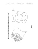 HIGH STRENGTH, DURABLE MICRO & NANO-FIBER FABRICS PRODUCED BY FIBRILLATING     BICOMPONENT ISLANDS IN THE SEA FIBERS diagram and image