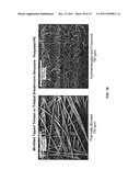 HIGH STRENGTH, DURABLE MICRO & NANO-FIBER FABRICS PRODUCED BY FIBRILLATING     BICOMPONENT ISLANDS IN THE SEA FIBERS diagram and image