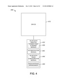 BLUETOOTH RADIO DEVICE AND MANAGEMENT APPLICATION FOR INTEGRATION WITH A     TELECOMMUNICATIONS NETWORK diagram and image