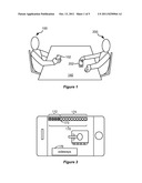 GAMEPIECE CONTROLLER USING A MOVABLE POSITION-SENSING DISPLAY DEVICE     INCLUDING A MOVEMENT CURRENCY MODE OF MOVEMENT diagram and image