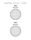 MULTI-PIECE SOLID GOLF BALL diagram and image