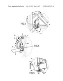 PRESSURE WAVE TREATMENT EQUIPMENT EQUIPPED WITH A SYSTEM FOR MOVING THE     CURVED SECTION OF AN X-RAY IMAGING SYSTEM diagram and image