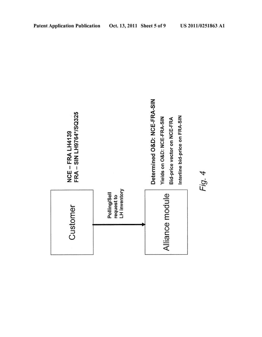 METHOD AND SYSTEM FOR INVENTORY DATA SHARING BETWEEN AIRLINES - diagram, schematic, and image 06
