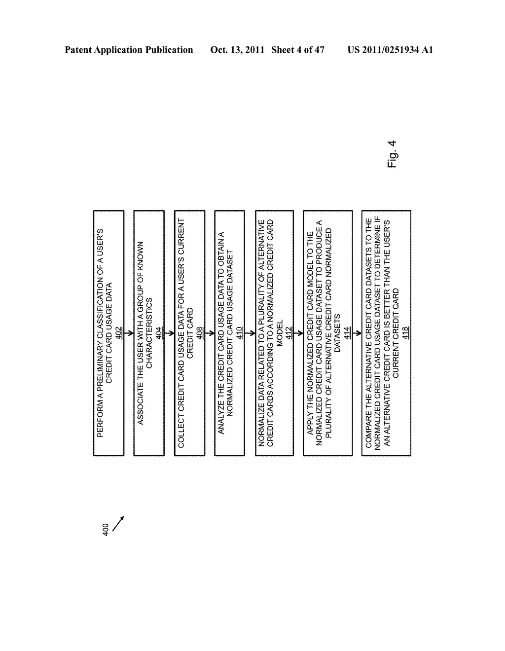 SYSTEM AND METHOD FOR PROVIDING A MERCHANT BILL ASSESSMENT GRAPHICAL     INTERFACE FOR INDICATION OF SAVINGS OPPORTUNITY - diagram, schematic, and image 05