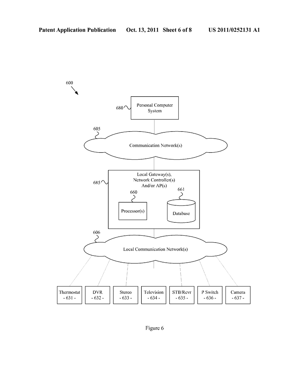 SYSTEM AND METHOD FOR AUTOMATICALLY MANAGING A NETWORK OF USER-SELECTABLE     DEVICES - diagram, schematic, and image 07