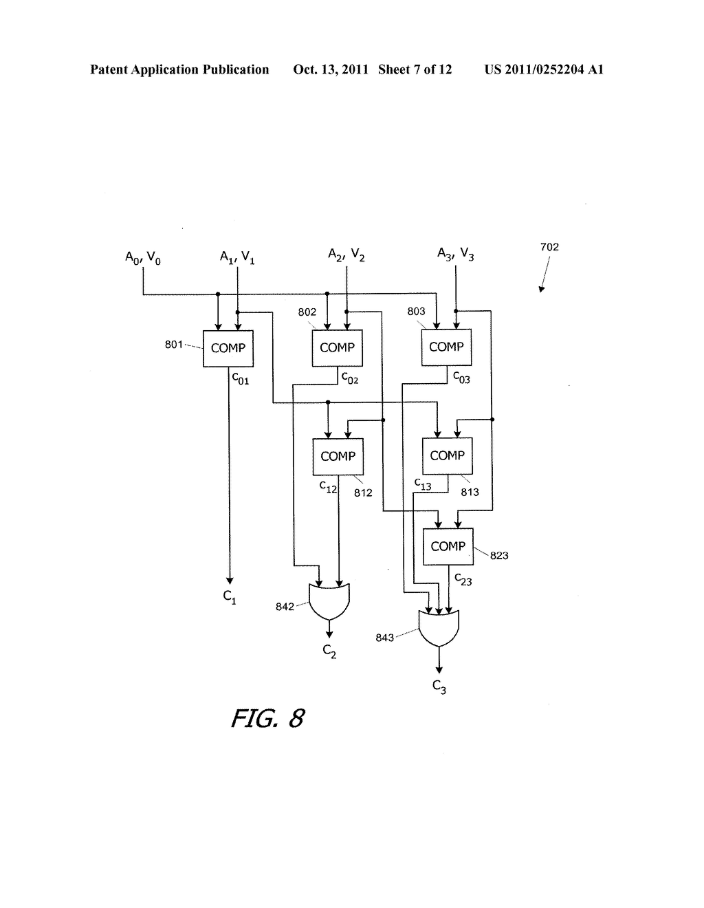 SHARED SINGLE ACCESS MEMORY WITH MANAGEMENT OF MULTIPLE PARALLEL REQUESTS - diagram, schematic, and image 08