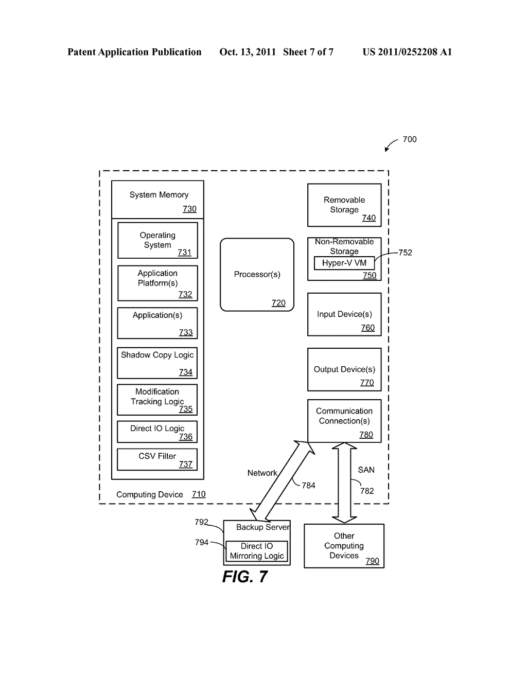 EXPRESS-FULL BACKUP OF A CLUSTER SHARED VIRTUAL MACHINE - diagram, schematic, and image 08