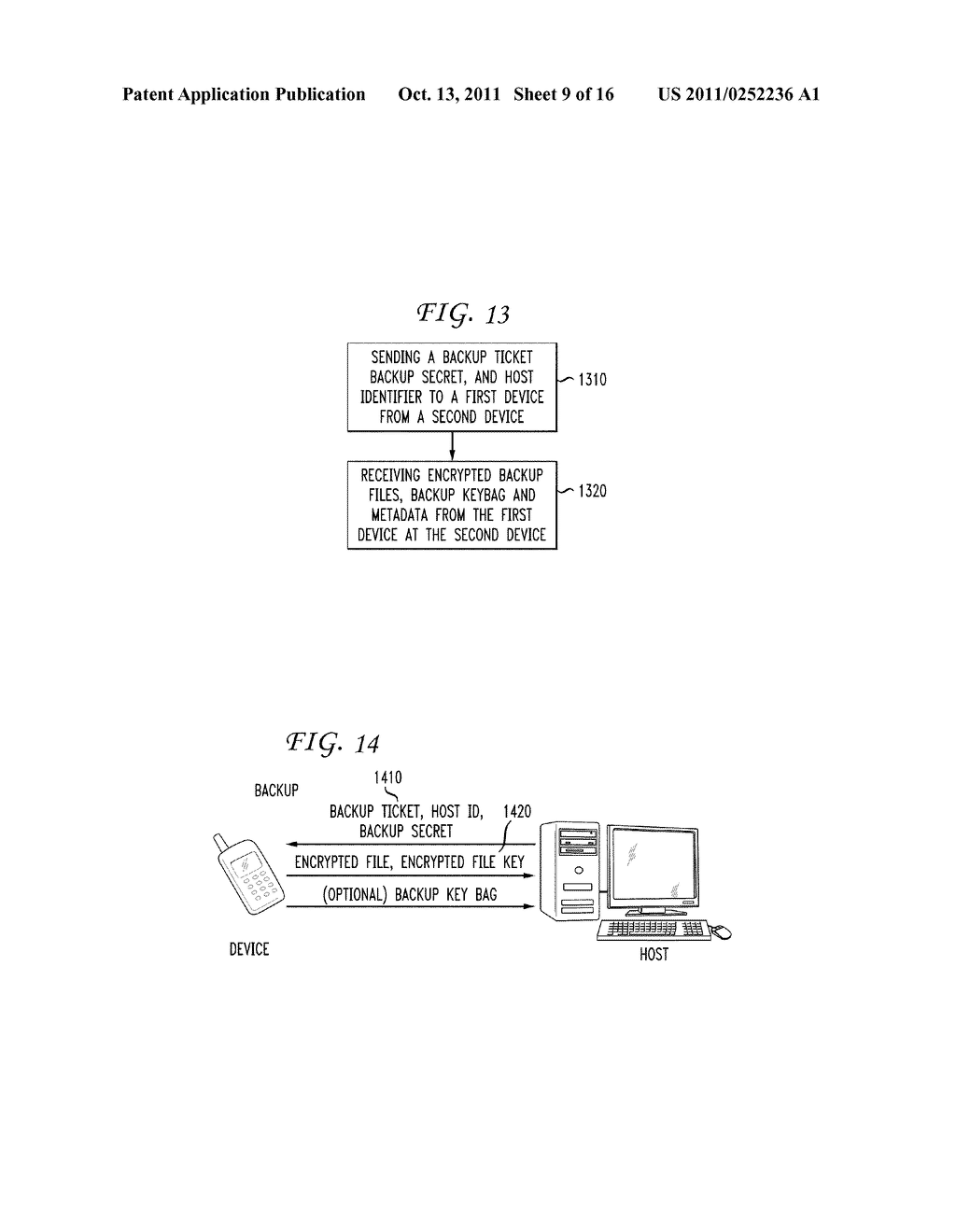 SYSTEM AND METHOD FOR SYNCHRONIZING ENCRYPTED DATA ON A DEVICE HAVING     FILE-LEVEL CONTENT PROTECTION - diagram, schematic, and image 10