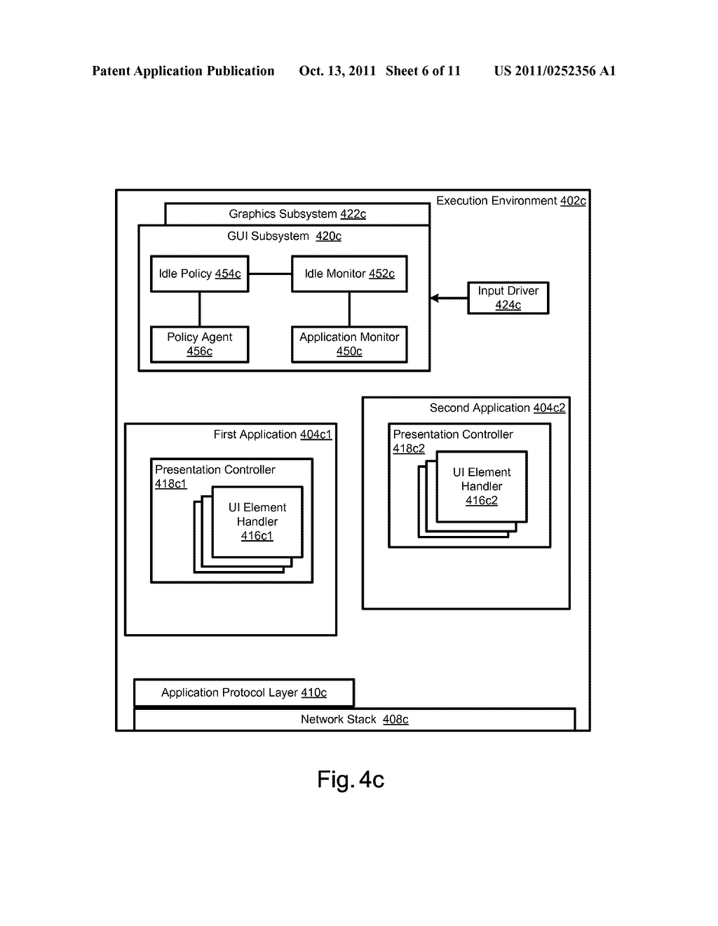 METHODS, SYSTEMS, AND COMPUTER PROGRAM PRODUCTS FOR IDENTIFYING AN IDLE     USER INTERFACE ELEMENT - diagram, schematic, and image 07