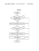 PROGRAM CONTENT VIEW SYSTEM AND CONTENT RECEPTION RECORD REPRODUCTION     DEVICE diagram and image