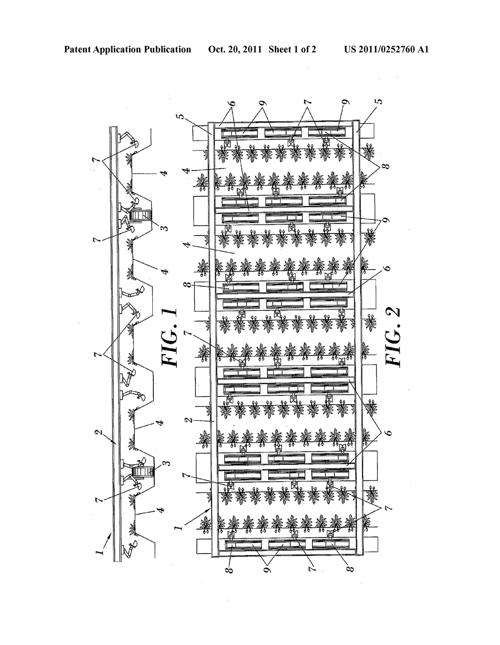 MACHINE FOR AUTOMATICALLY HARVESTING FRUIT CULTIVATED IN ROWS - diagram, schematic, and image 02