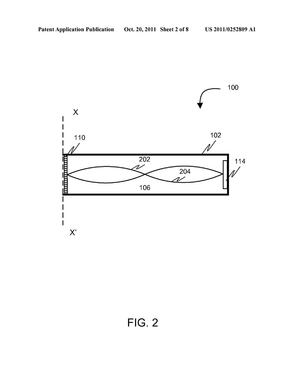 STANDING WAVE THERMOACOUSTIC PIEZOELECTRIC SYSTEM AND APPARATUS FOR     GENERATING ELECTRICAL ENERGY FROM HEAT ENERGY - diagram, schematic, and image 03