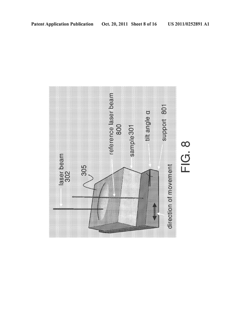Method and Apparatus for Determining Topography of an Object - diagram, schematic, and image 09