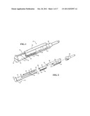 MODIFIED BOLT ASSEMBLY WITH FORWARD ASSIST ADAPTOR FOR ACCOMODATING SUB     CALIBER AMMUNITION UTILIZED IN AN AR-15 TYPE FIREARM diagram and image