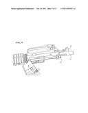 MODIFIED BOLT ASSEMBLY WITH FORWARD ASSIST ADAPTOR FOR ACCOMODATING SUB     CALIBER AMMUNITION UTILIZED IN AN AR-15 TYPE FIREARM diagram and image