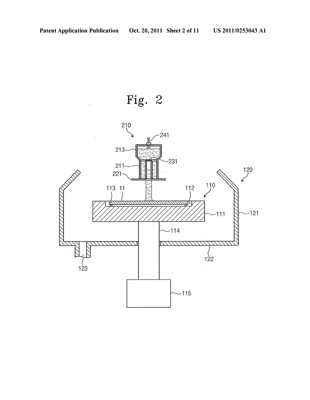 Nozzle, Substrate Processing Apparatus Including The Nozzle, And     Processing Solution Supply Method Using The Apparatus - diagram, schematic, and image 03