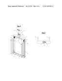 SAFETY BYPASS GATE FOR EMERGENCY EXIT FROM WATERING AREA TO FEEDING AREA     IN LIVESTOCK FACILITY diagram and image