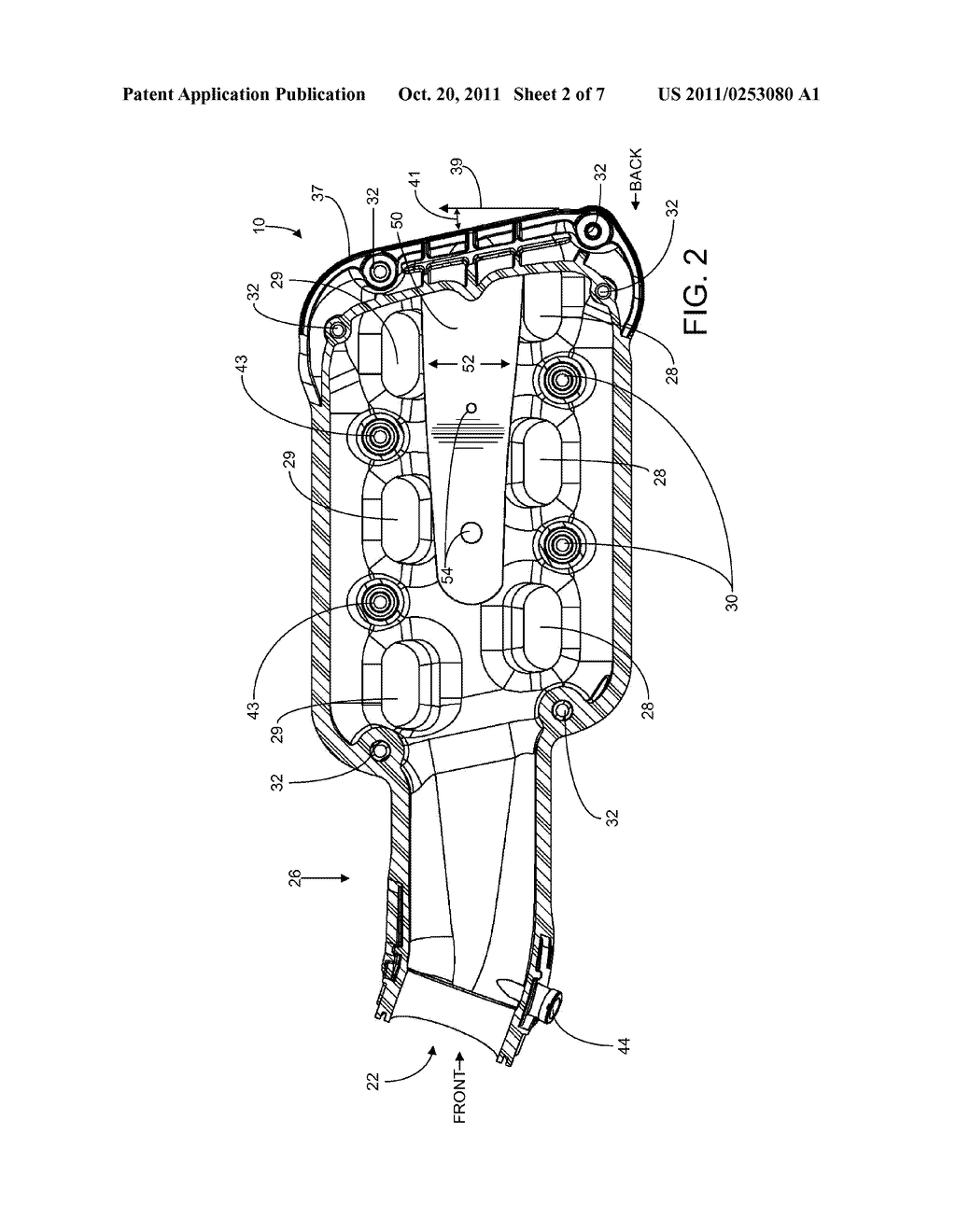 Intake Manifold with Overmolded Structural Enhancement - diagram, schematic, and image 03