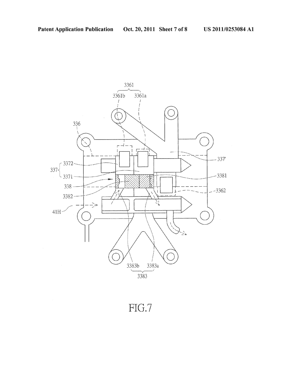 VARIABLE VALVE LIFT MECHANISM FOR ENGINE AND ARRANGEMENT OF OIL CONTROL     VALVE - diagram, schematic, and image 08