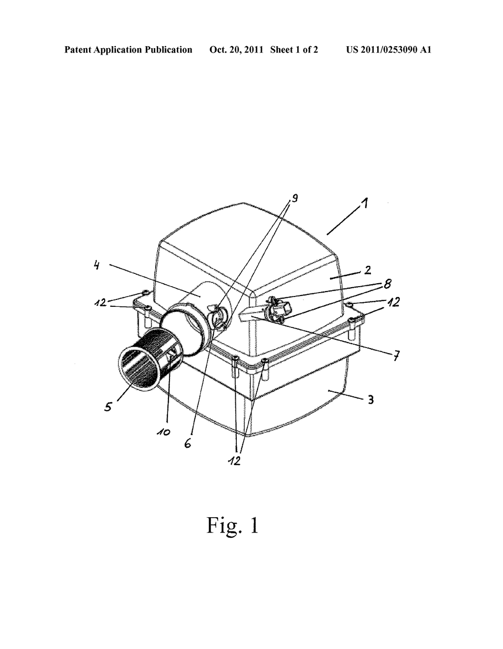 AIR PURIFIER HAVING RESONATOR INSTALLED IN THE AIR OUTLET - diagram, schematic, and image 02