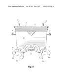 TOILET PLUNGER CLEANING RECEPTACLE diagram and image