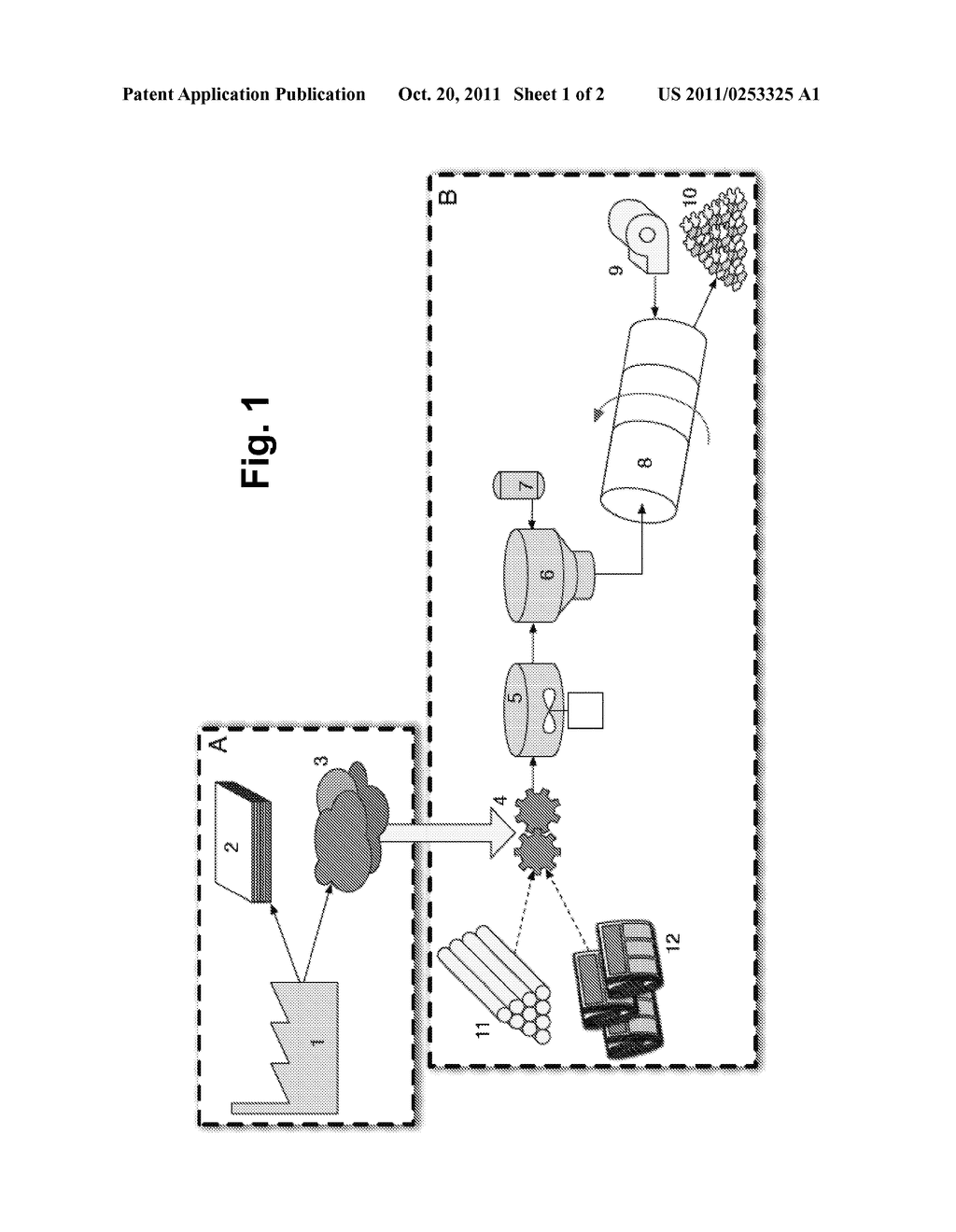 PROCESS FOR MANUFACTURING INSULATING MATERIAL - diagram, schematic, and image 02