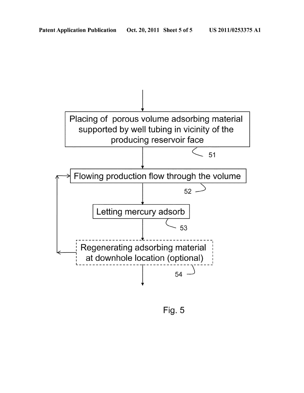 APPARATUS AND METHODS FOR REMOVING MERCURY FROM FORMATION EFFLUENTS - diagram, schematic, and image 06