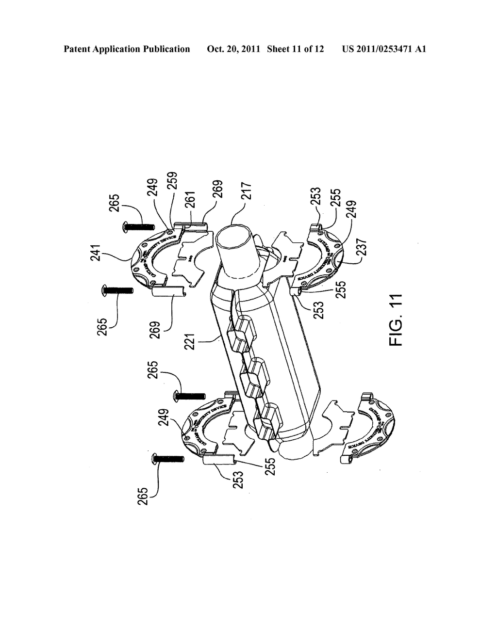 Exhaust system protection device - diagram, schematic, and image 12