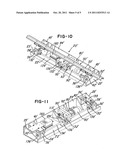 Shaker conveyor with elliptical gear drive system diagram and image