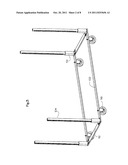 MODULAR COLLAPSIBLE GARDENING RACK diagram and image