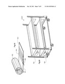 MODULAR COLLAPSIBLE GARDENING RACK diagram and image