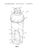 CONTAINER FOR DISPENSING FLUID diagram and image