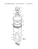 CONTAINER FOR DISPENSING FLUID diagram and image