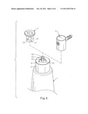 Perfume bottle sealing structure diagram and image