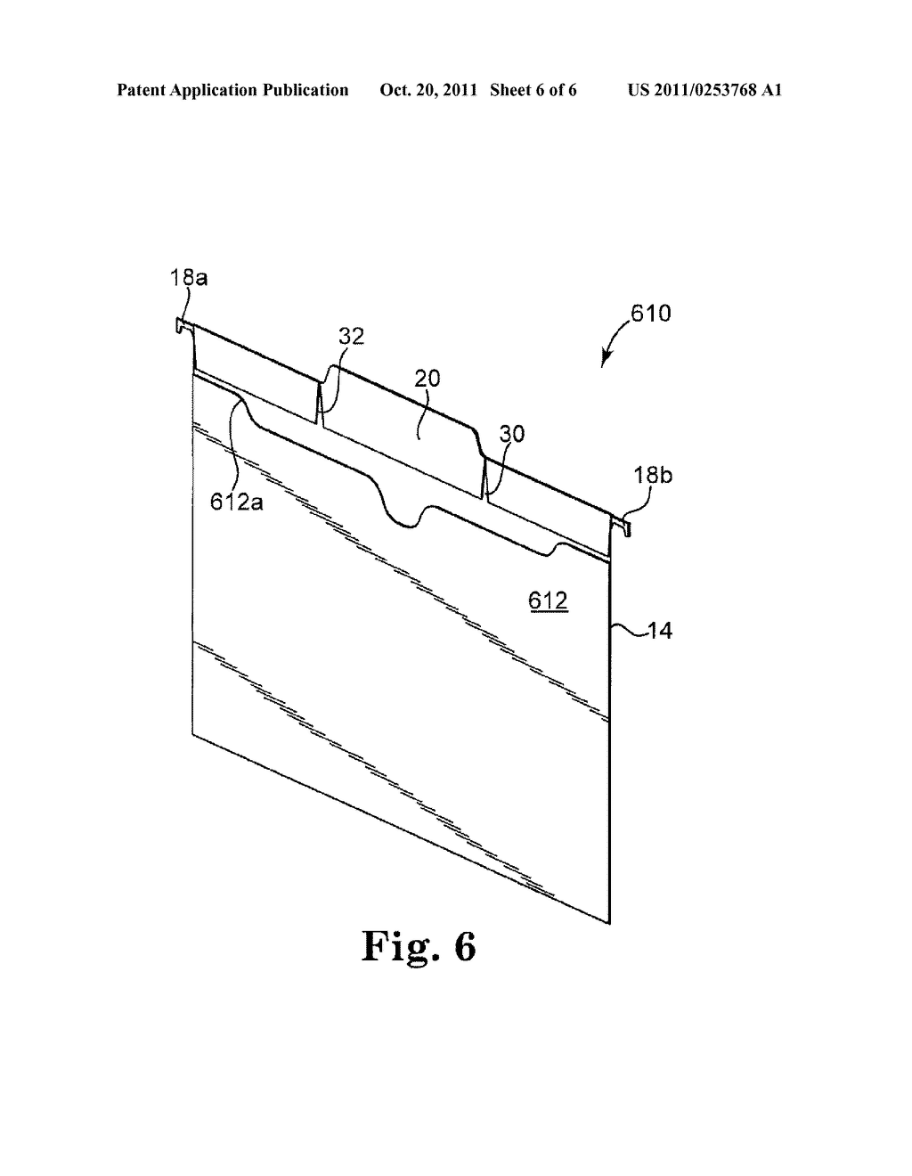 INTEGRATED TAB HANGING FILE SYSTEM - diagram, schematic, and image 07