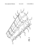 AIRCRAFT BIN MODULE WITH INTEGRATED AIR DUCTS AND LIGHTING diagram and image