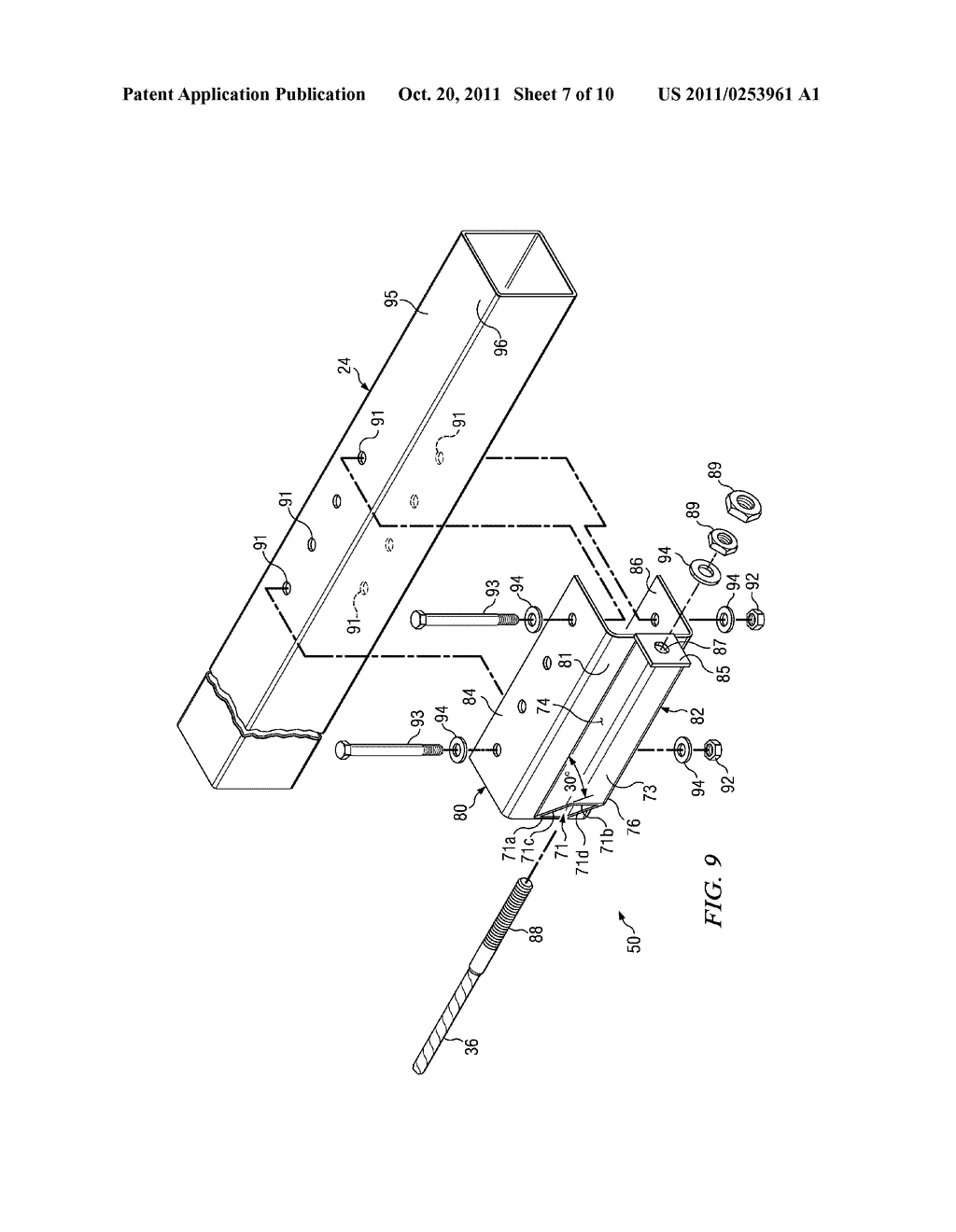 Combined Guardrail and Cable Safety Systems - diagram, schematic, and image 08