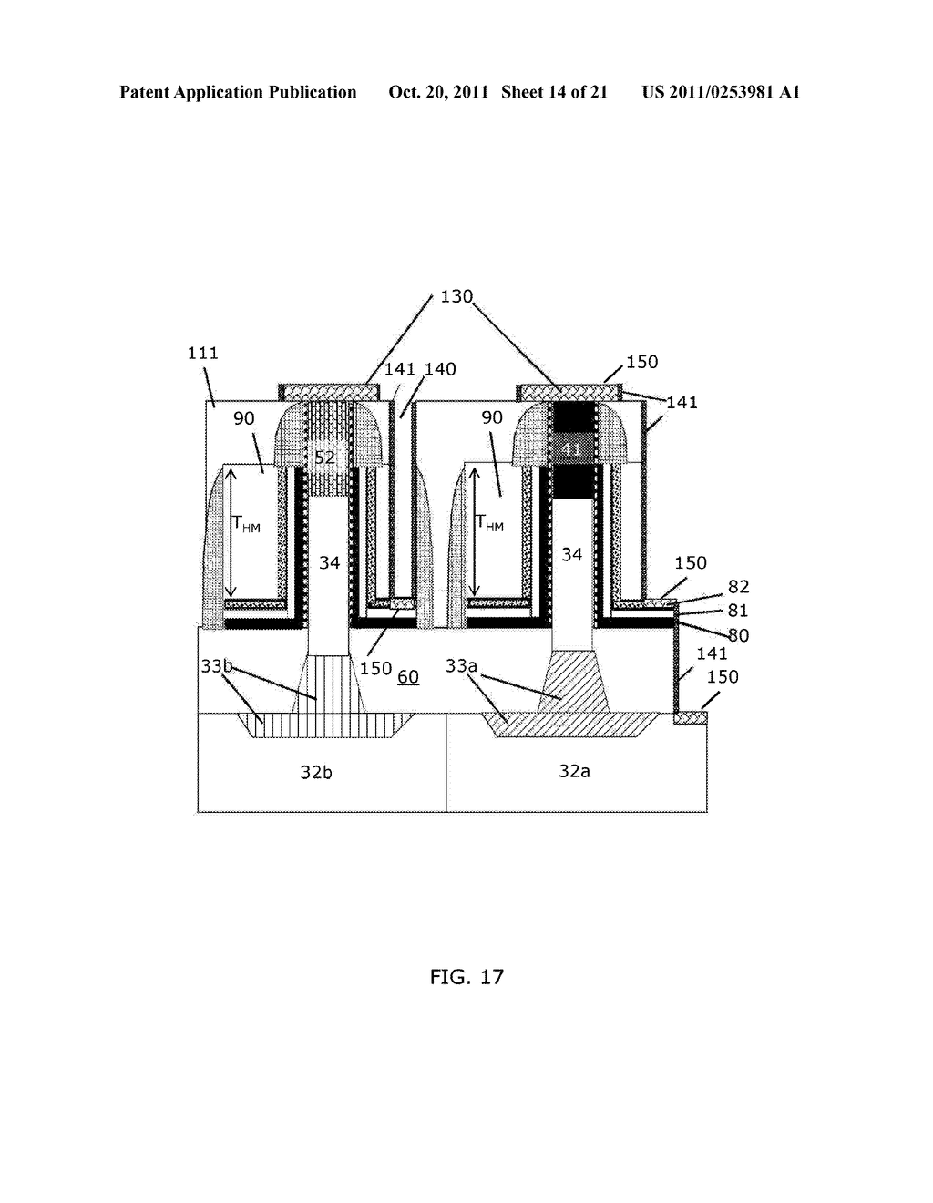 METHOD OF MANUFACTURING A VERTICAL TFET - diagram, schematic, and image 15