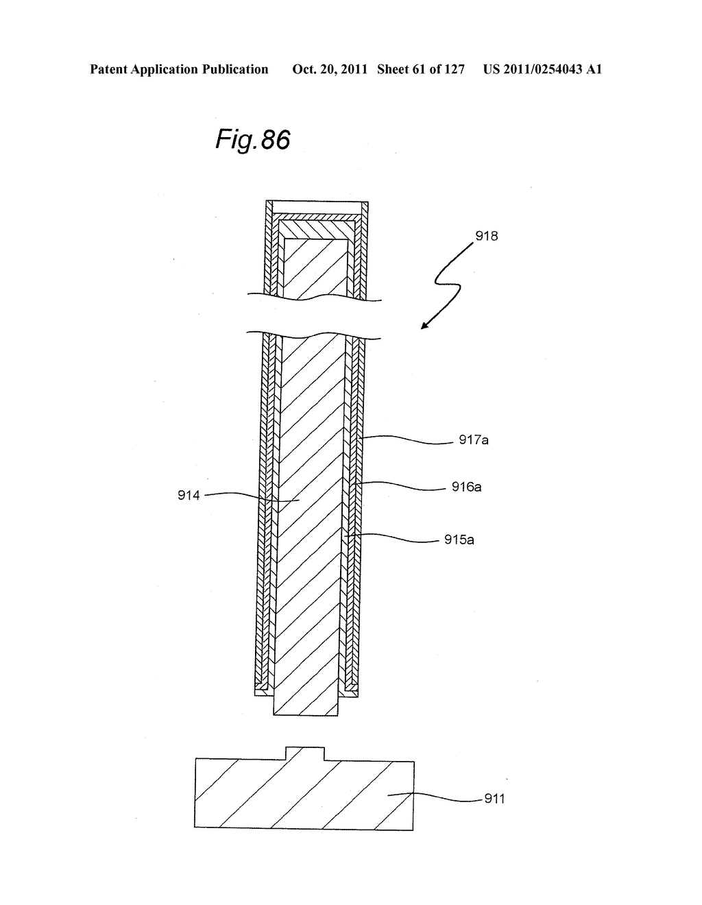 ROD-LIKE LIGHT-EMITTING DEVICE, METHOD OF MANUFACTURING ROD-LIKE     LIGHT-EMITTING DEVICE, BACKLIGHT, ILLUMINATING DEVICE, AND DISPLAY DEVICE - diagram, schematic, and image 62