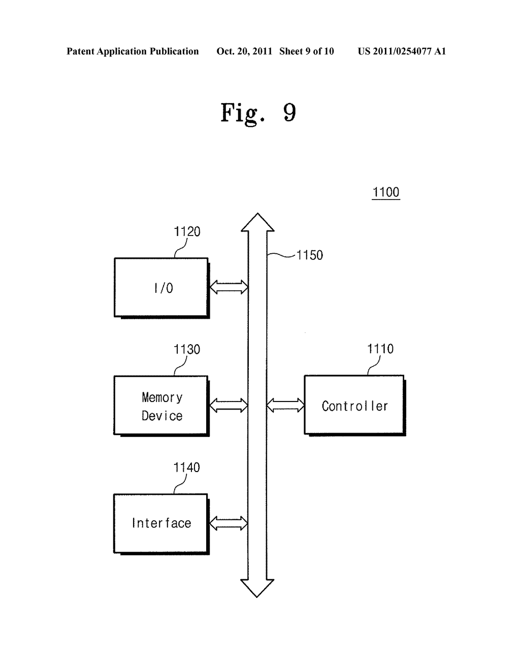 SEMICONDUCTOR DEVICE AND METHOD OF FABRICATING THE SAME - diagram, schematic, and image 10