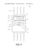 PACKAGED ACOUSTIC TRANSDUCER DEVICE WITH SHIELDING FROM ELECTROMAGNETIC     INTERFERENCE diagram and image