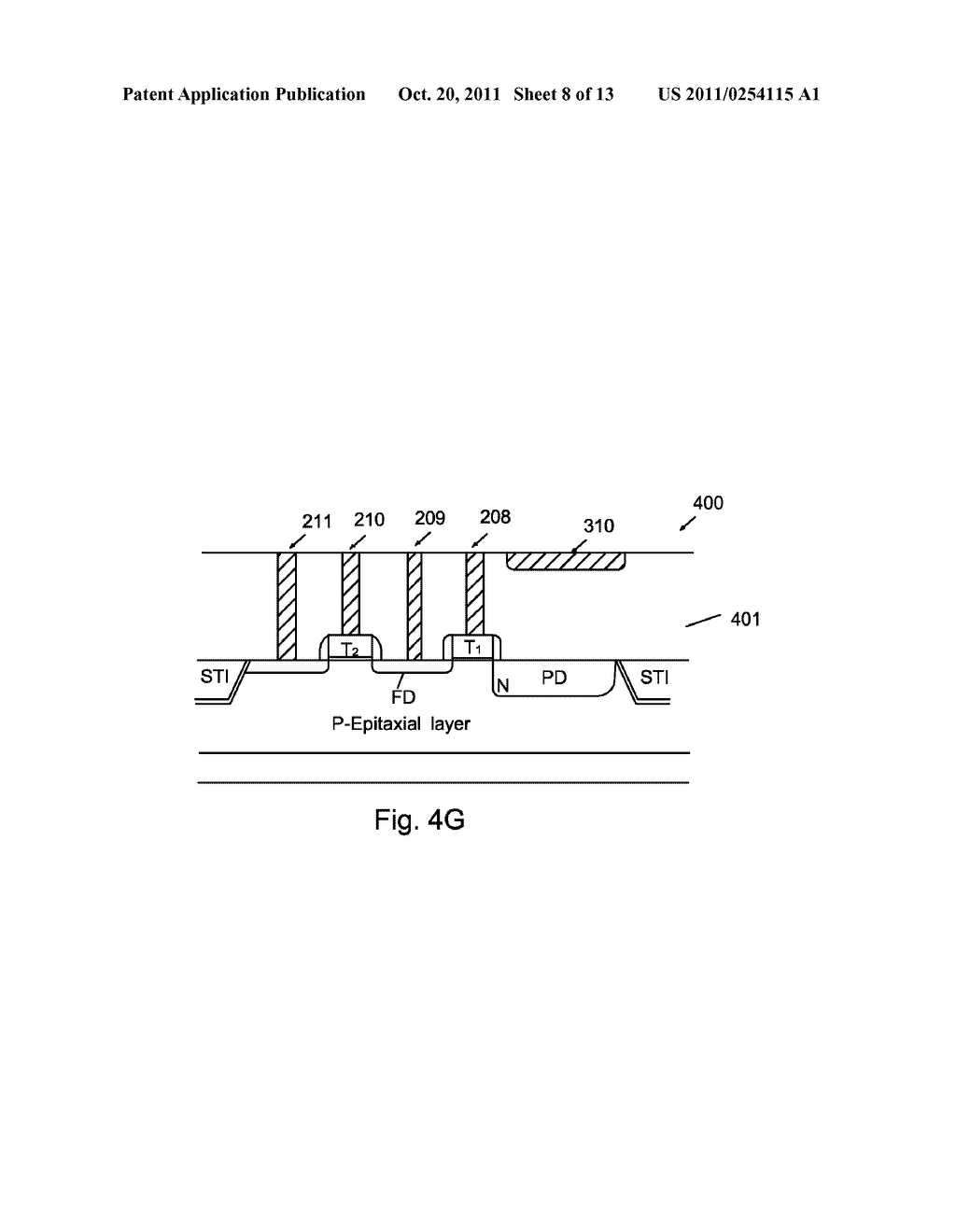 INSERTED REFLECTIVE SHIELD TO IMPROVE QUANTUM EFFICIENCY OF IMAGE SENSORS - diagram, schematic, and image 09