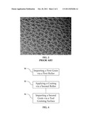 PROCESS OF GRAINING THERMOPLASTIC SHEETS diagram and image