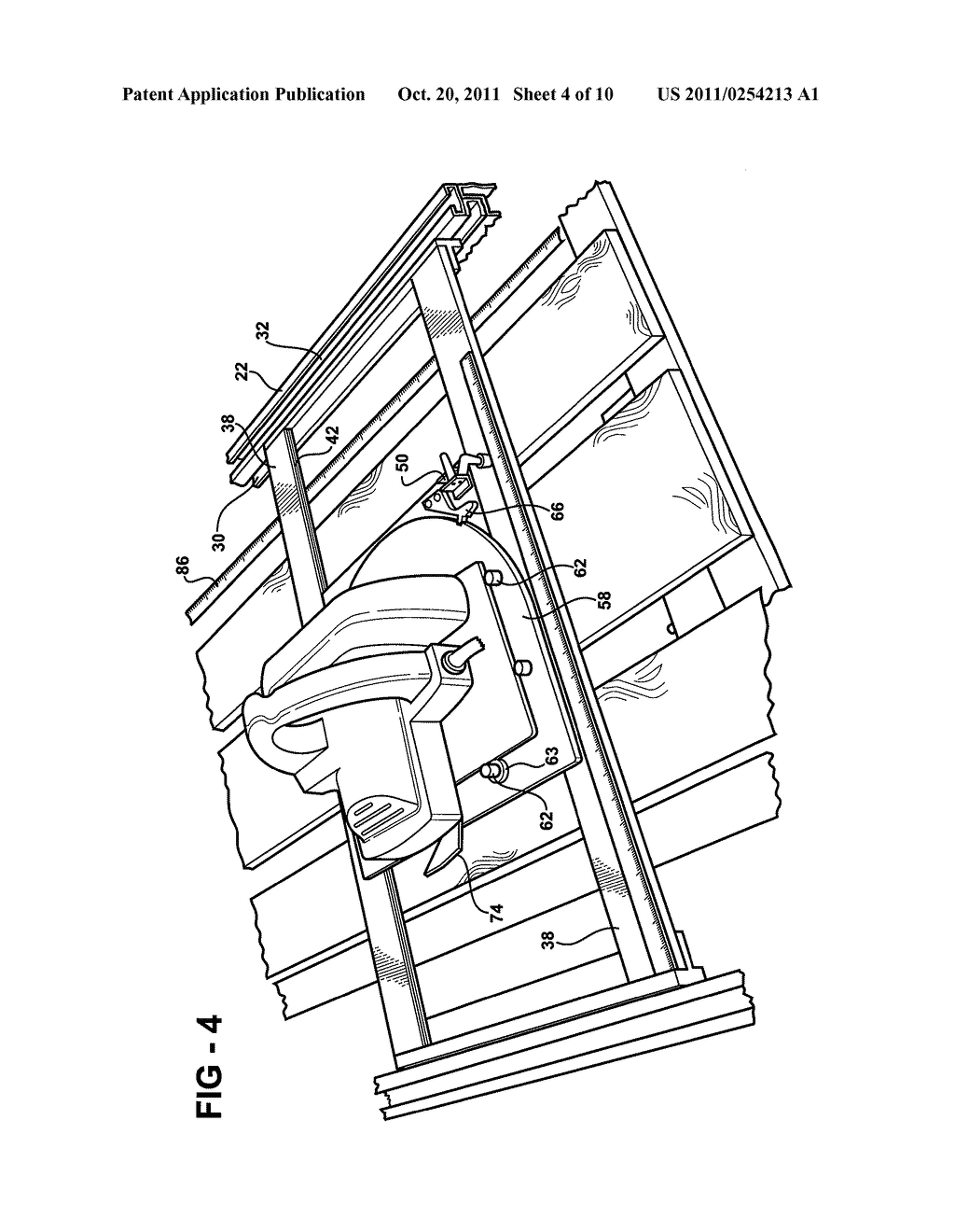 PORTABLE SAW TABLE ASSEMBLY - diagram, schematic, and image 05