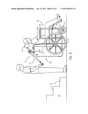 Wheelchair Stair Assist Apparatus diagram and image