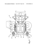 CASTER WHEEL SUSPENSION FOR A ZERO-TURN MOWER diagram and image