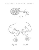 Twist Grip Steerable, Lever-Driven Wheelchair diagram and image